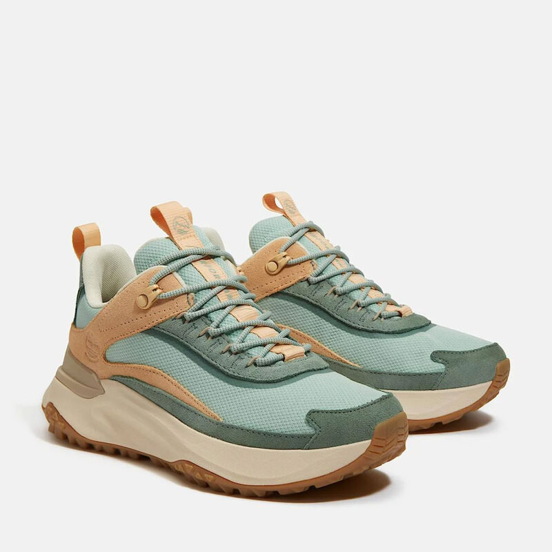 Timberland Womens Motion Access Waterproof Low EAS Light Green Mesh image number 1